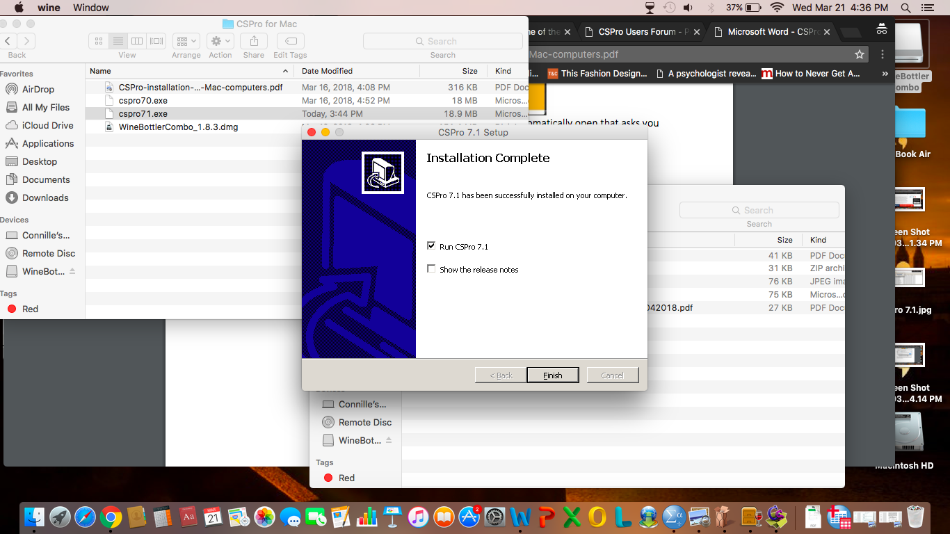 Installation Complete CSPro 7.1.png