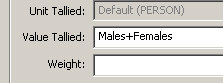 Tally Values in a Table